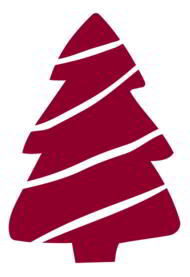 Christmas Tree Doodle SVG