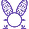 Bunny Monogram SVG