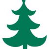 Handdrawn Christmas Tree SVG