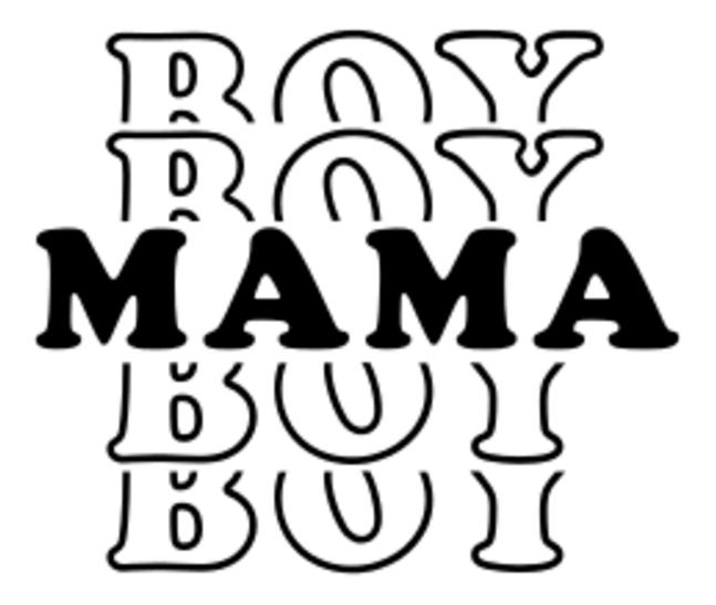Mama Boy SVG