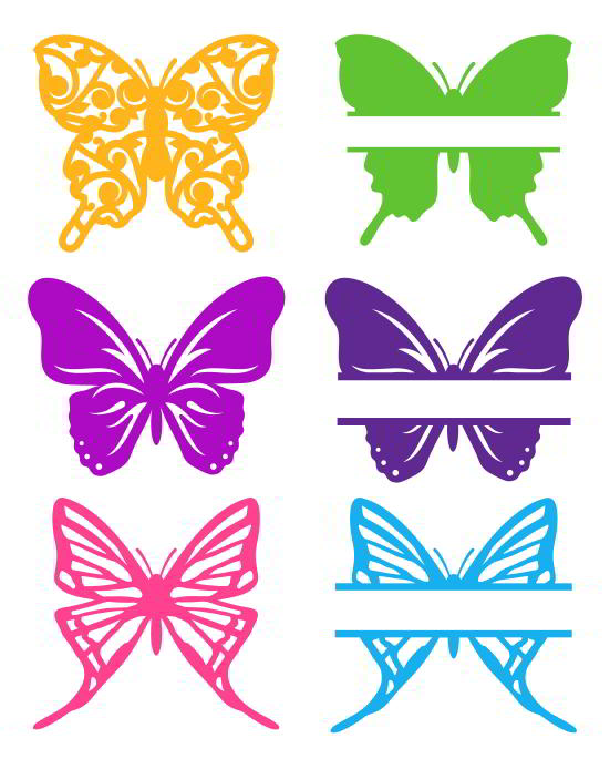 Butterflies SVG