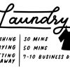 Home Laundry Sign SVG
