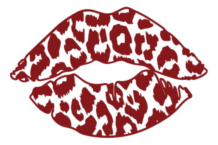 Leopard Lip SVG