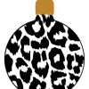 Leopard Ornament SVG