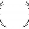 Wreath Frame SVG