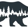 Forest Animal bear SVG
