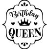Birthday Queen SVG