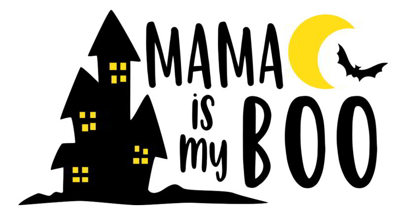 Mama is My Boo Halloween SVG