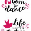 Dance Quote SVG