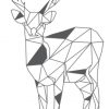 Minimal Deer SVG Cut File