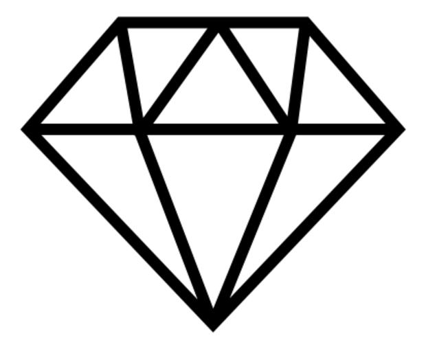 Wedding diamond SVG Cut File