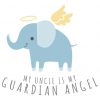 Angel Elephant SVG