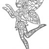 Mythical fairy Mandala SVG