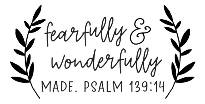 Fearfully and Wonderfully Made SVG