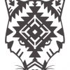 Tribe Patterned fox SVG