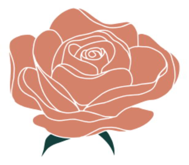 Handdrawn Rose SVG