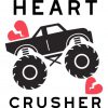 Heart Crusher with Arrow SVG