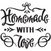 Homemade With Love SVG