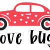 Love Bug with Arrow SVG