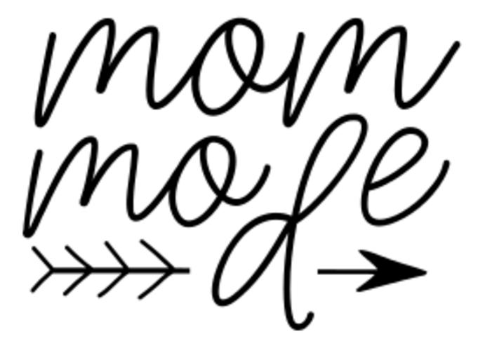 Mom Mode SVG file