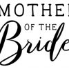 Wedding mother of the bride SVG Cut File