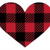 Plaid Heart SVG