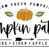 Pumpkin Patch Sign SVG