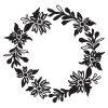 Flower Wreath SVG