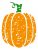 Distressed Pumpkin SVG