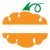 Pumpkin Monogram Badges SVG