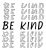 Be Kind SVG