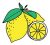 Handdrawn Lemon SVG