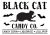 Black Cat Candy Sign SVG