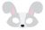 Cute Animal Mask of bunny SVG