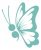Semicolon Butterfly SVG
