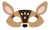 Cute Animal Mask of deer SVG