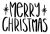 Handwritten Merry Christmas SVG