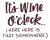 Wine Quote It’s wine o’clock SVG