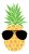 Mr Pineapple SVG