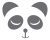 Panda Face For Boys SVG