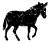 Vintage pony hourse Shadow SVG
