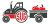 Tractor Monogram SVG