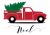 Old Truck Christmas Tree SVG